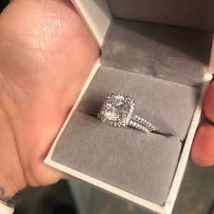 🔥 Cubic zirconia Bridal Ring Set 🔥